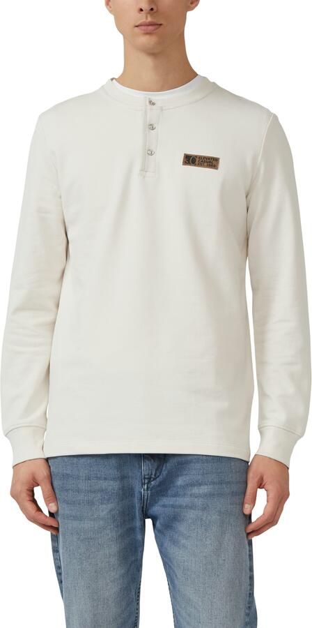 S.Oliver Shirt met lange mouwen met geborduurd logo - Foto 4