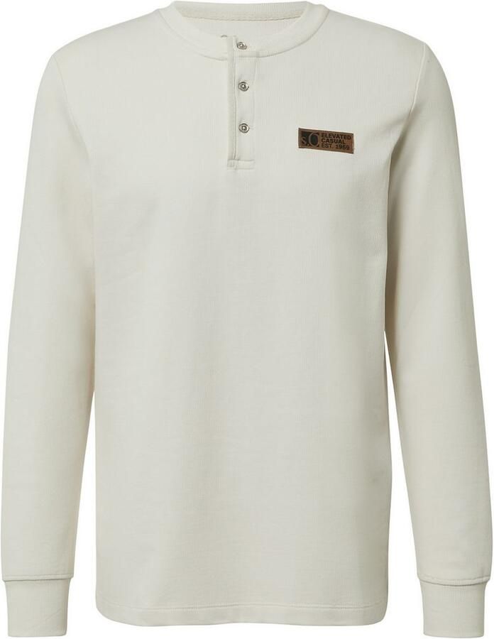 S.Oliver Shirt met lange mouwen met geborduurd logo