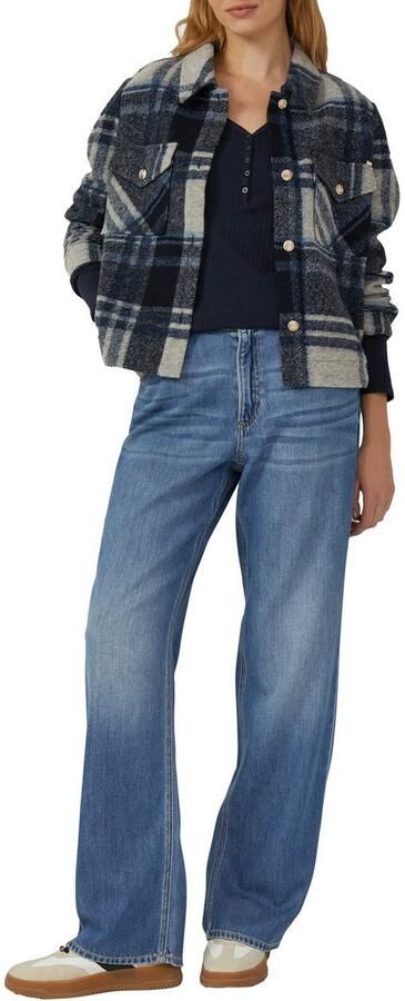 S.Oliver RED LABEL Regular fit shirt met lange mouwen van katoenmix - Foto 2