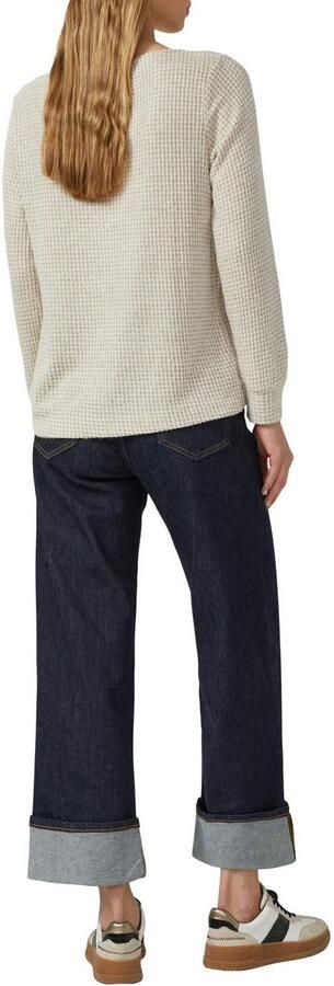 S.Oliver Shirt met lange mouwen met stretchaandeel - Foto 3