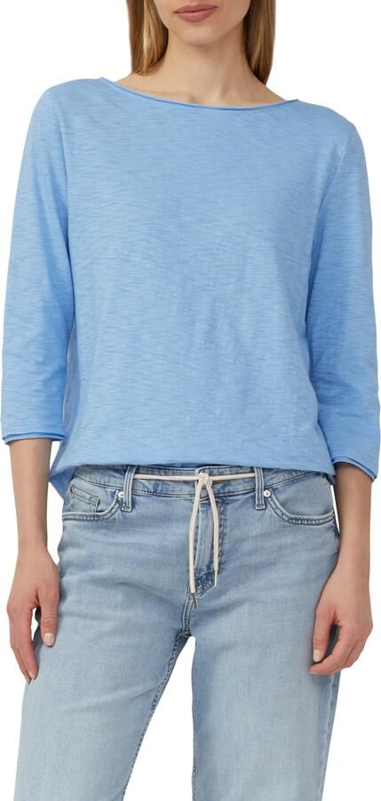 S.Oliver Shirt met lange mouwen van flammégaren - Foto 4