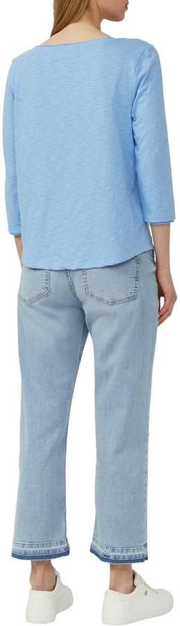 S.Oliver Shirt met lange mouwen van flammégaren - Foto 3