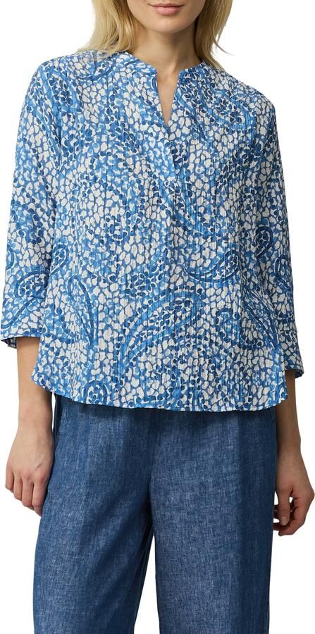 S.Oliver Shirtblouse met 3 4-mouwen en in tuniekstijl - Foto 4