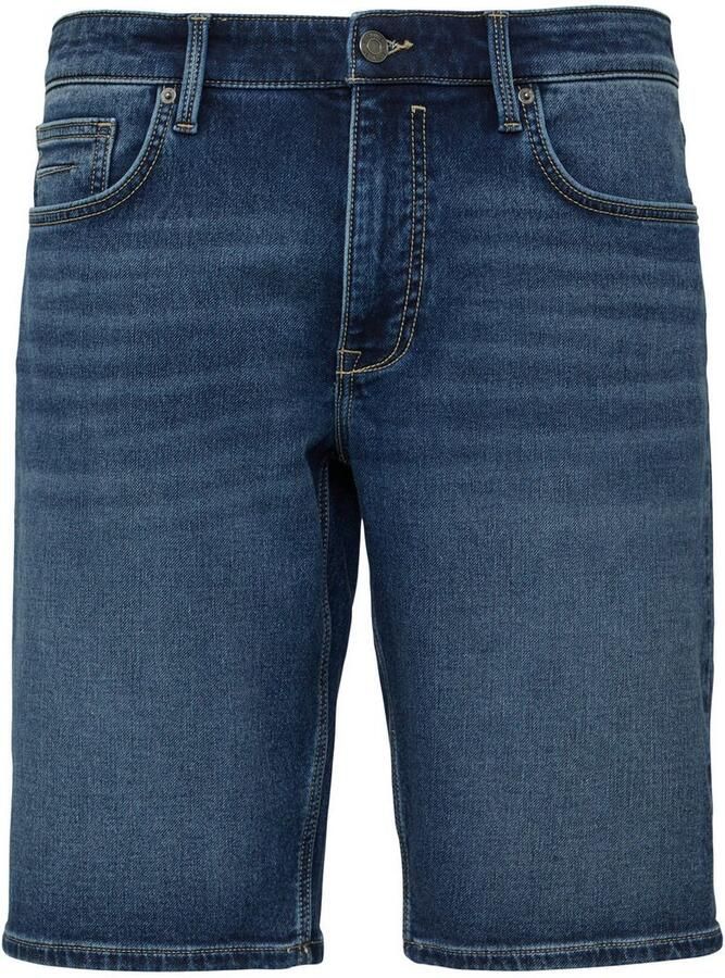 S.Oliver RED LABEL Regular fit korte jeans van katoenmix