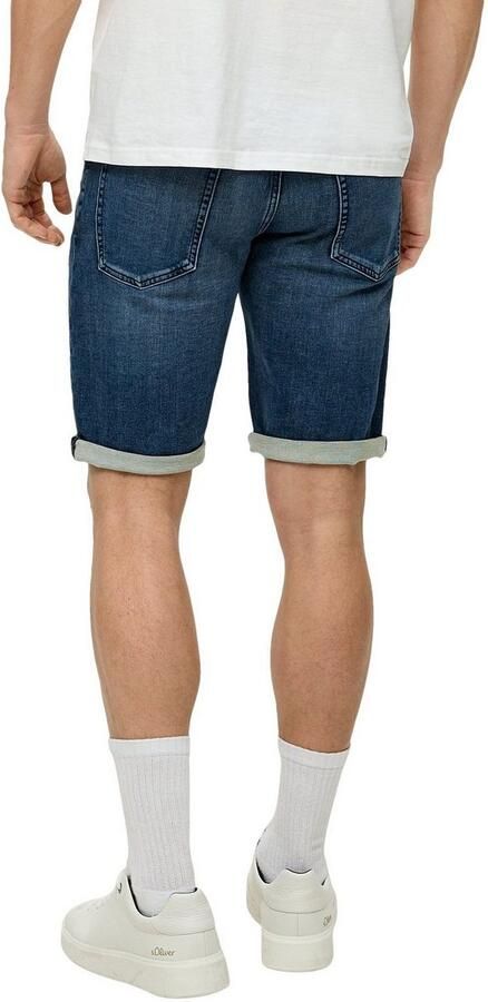 S.Oliver RED LABEL Korte regular fit jeans in 5-pocketmodel - Foto 2