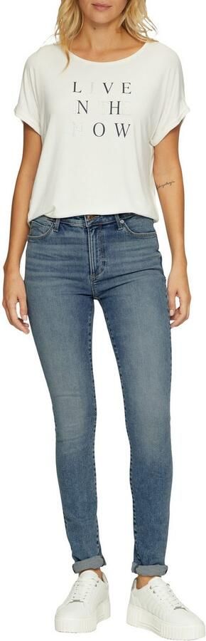 S.Oliver Skinny fit jeans Izabell in five-pocketsstijl - Foto 3