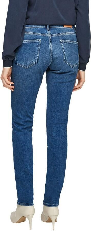 S.Oliver RED LABEL Slim fit jeans met stretch model 'Betsy' - Foto 8