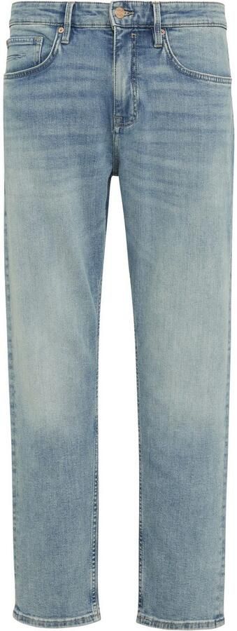 S.Oliver Slim fit jeans in middenblauwe wassing - Foto 4