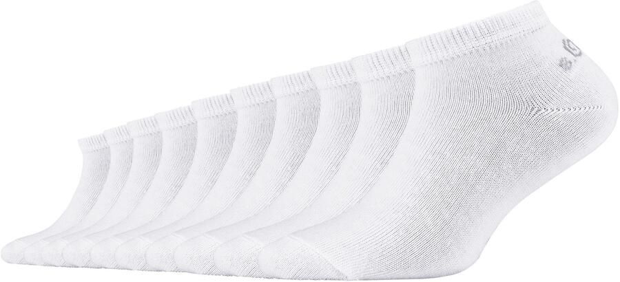 S.Oliver Sneakersokken Essentials zachte teennaden drukvrije miniband (set 10 paar)
