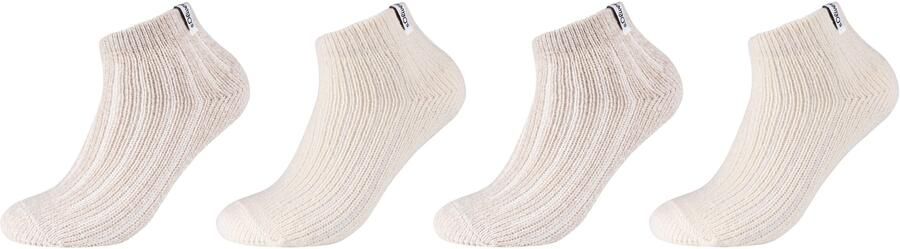 S.Oliver Sneakersokken Warm & cozy met elastische taille (4 paar)