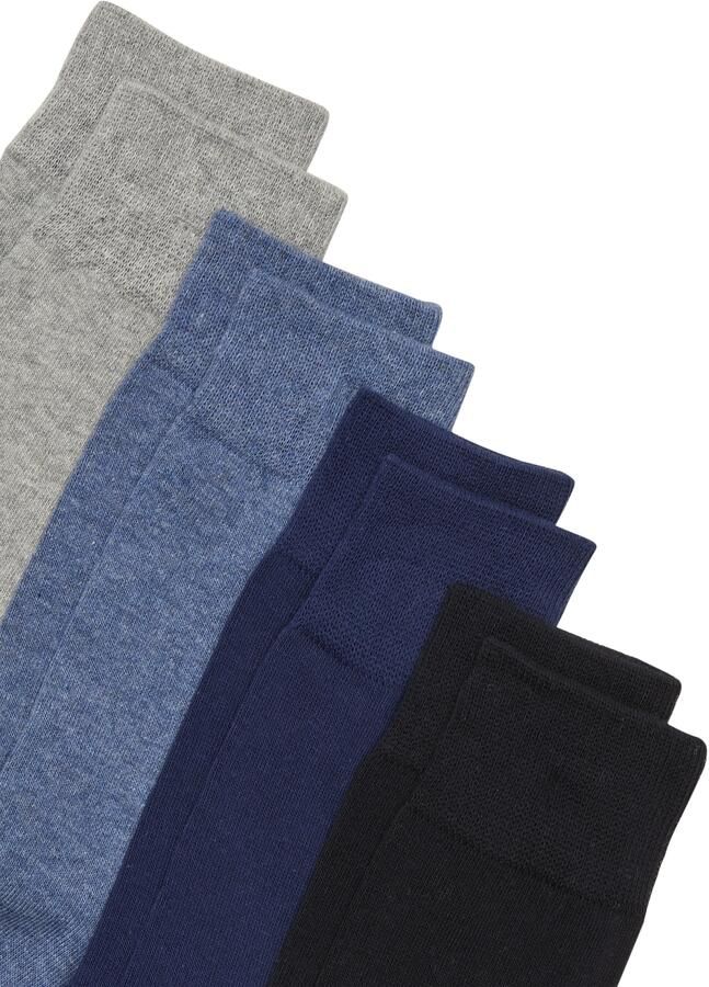 S.Oliver RED LABEL Sokken met elastische ribboordjes in een set van 6 paar
