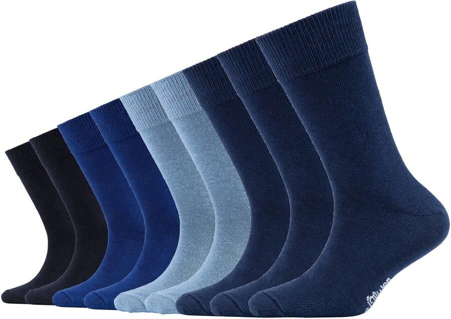 S.Oliver Sokken Essentials met zachte band (set 9 paar) - Foto 3