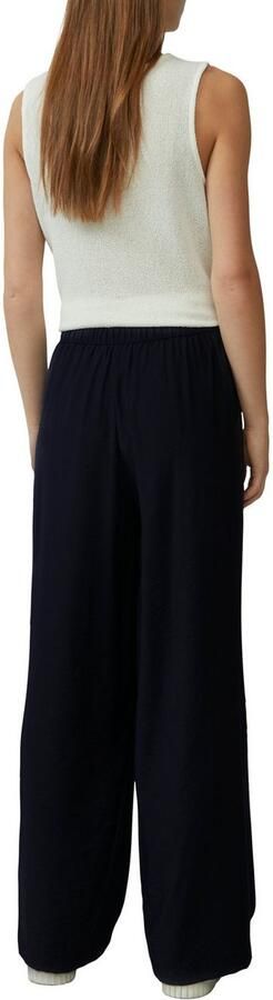 S.Oliver RED LABEL Loose fit stoffen broek van viscosemix - Foto 3