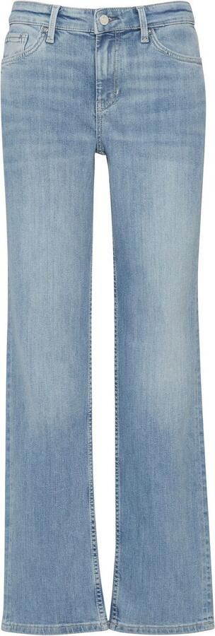 S.Oliver regular waist bootcut jeans medium blue denim - Foto 3