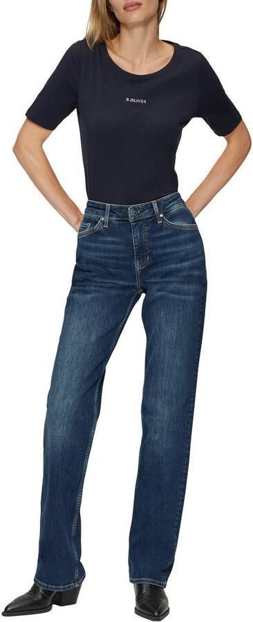 S.Oliver Straight jeans Karolin in five-pocketsstijl - Foto 3