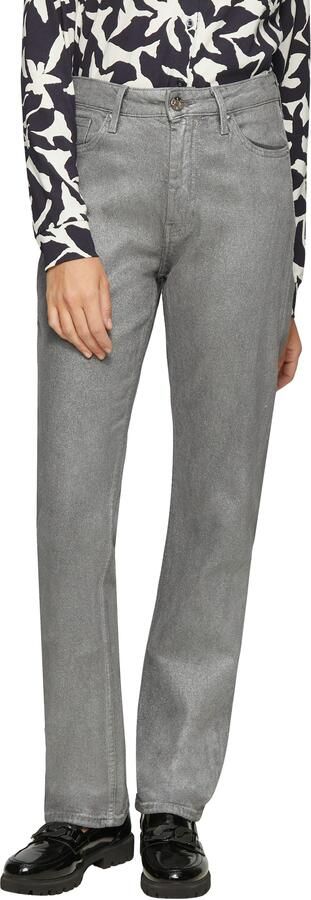 S.Oliver RED LABEL Regular fit jeans met glittereffect model 'KAROLIN'