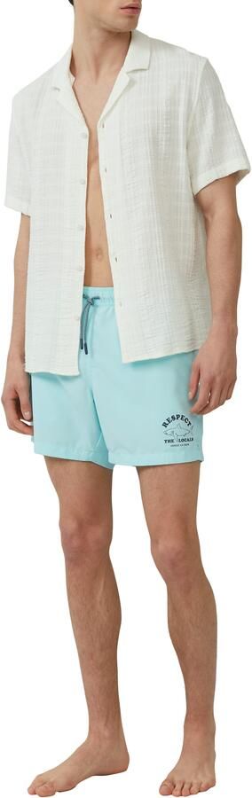 S.Oliver Strandshort Zomerbroek met elastische band - Foto 3