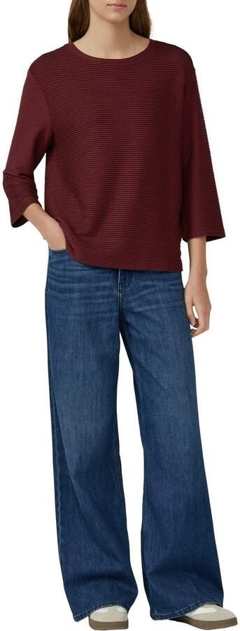 S.Oliver RED LABEL Relaxed fit sweatshirt met structuurmotief - Foto 2