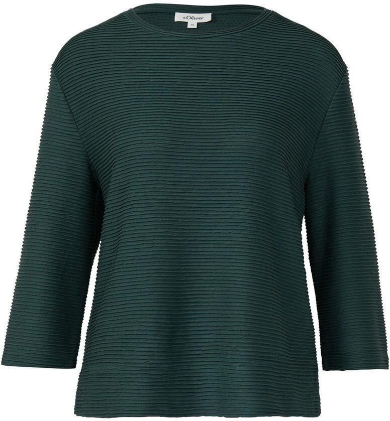 S.Oliver RED LABEL Relaxed fit sweatshirt met structuurmotief