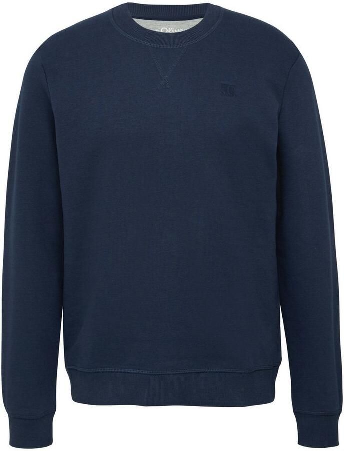 S.Oliver Sweatshirt met geborduurd logo - Foto 2