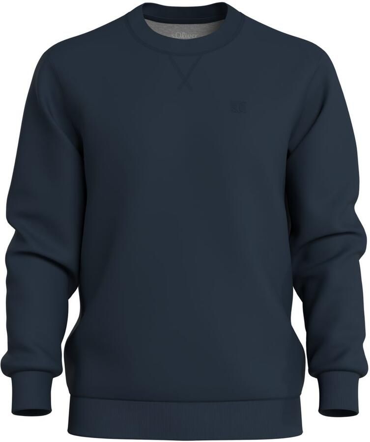 S.Oliver Sweatshirt met geborduurd logo