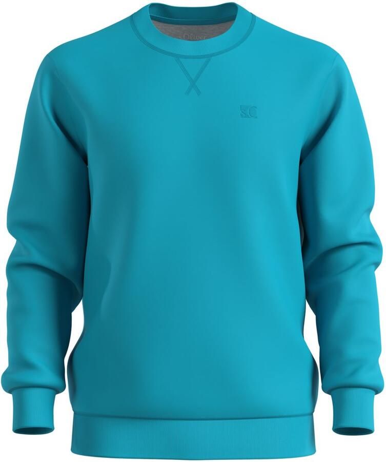 S.Oliver Sweatshirt met geborduurd logo