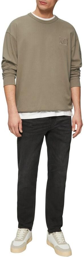 S.Oliver Sweatshirt met geborduurd logo - Foto 3