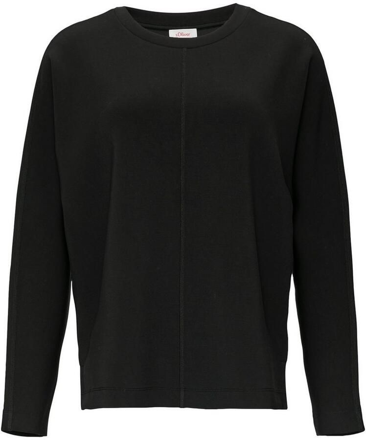 S.Oliver RED LABEL Sweatshirt met deelnaden
