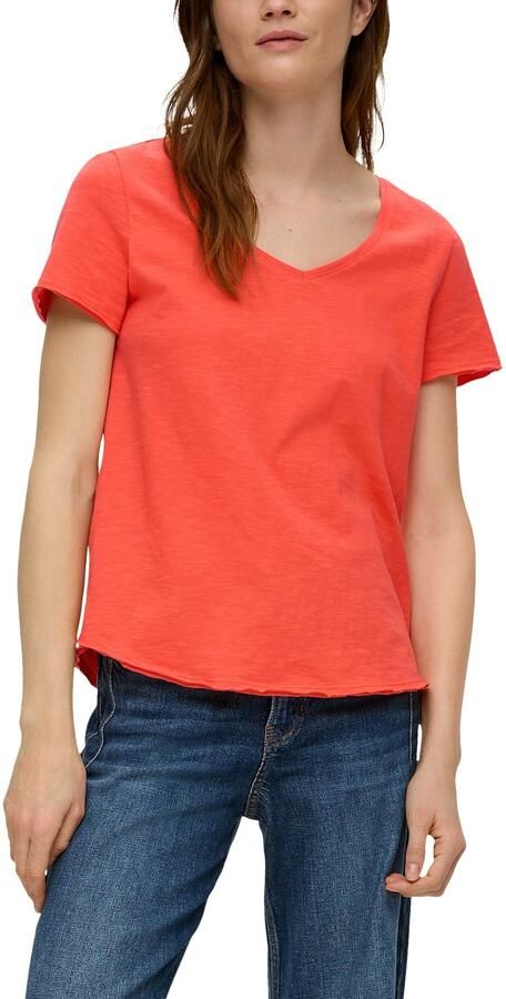 S.Oliver RED LABEL T-shirt met V-hals - Foto 6