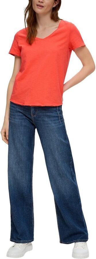 S.Oliver RED LABEL T-shirt met V-hals - Foto 5