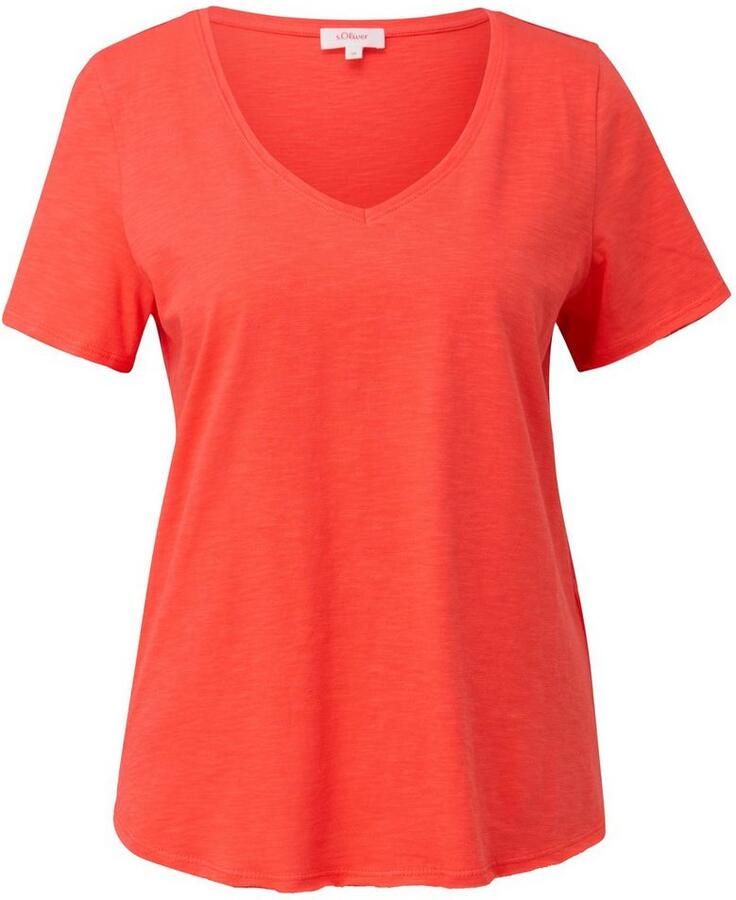 S.Oliver RED LABEL T-shirt met V-hals - Foto 3