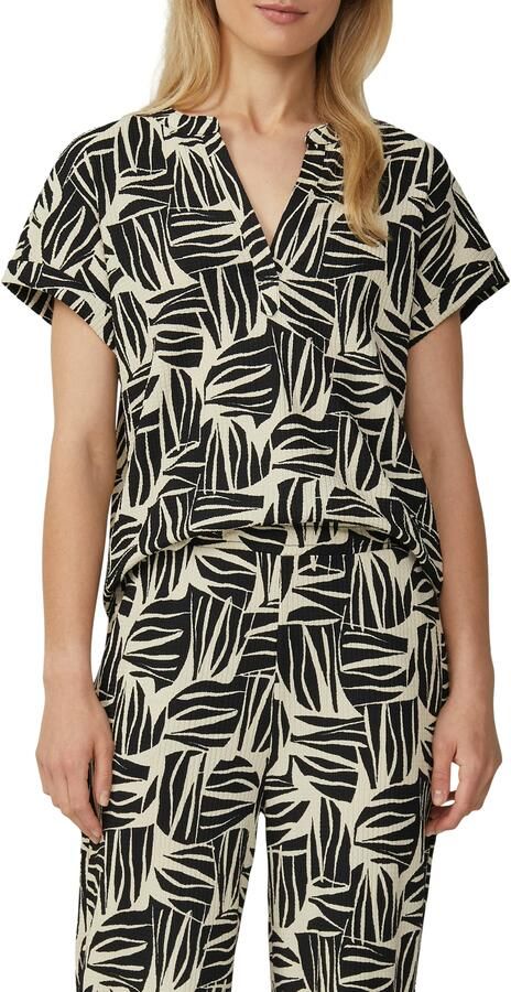 S.Oliver T-shirt met afhangende schouders - Foto 4