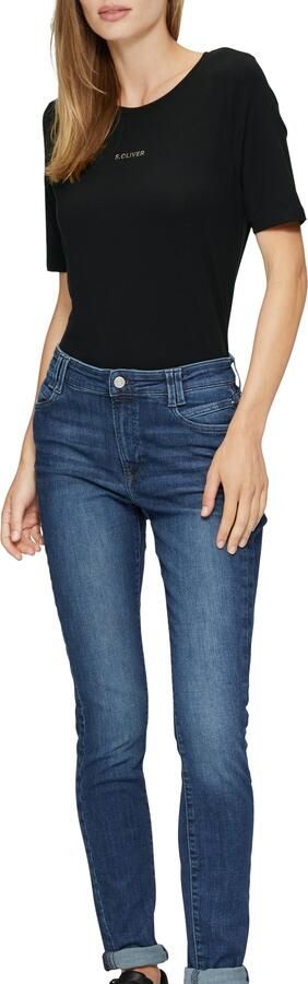 S.Oliver T-shirt met een logo-opschrift - Foto 4