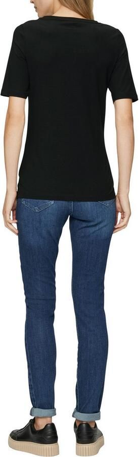 S.Oliver T-shirt met een logo-opschrift - Foto 3