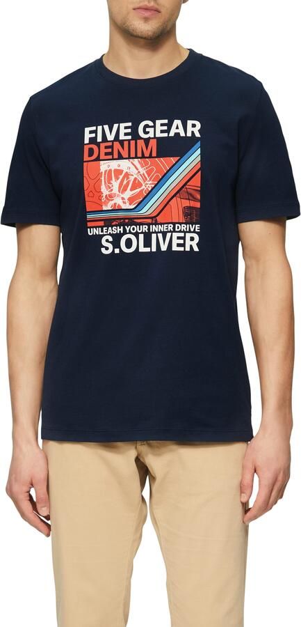 S.Oliver T-shirt met frontprint - Foto 6