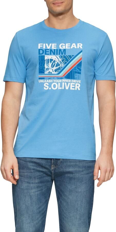 S.Oliver T-shirt met frontprint - Foto 7