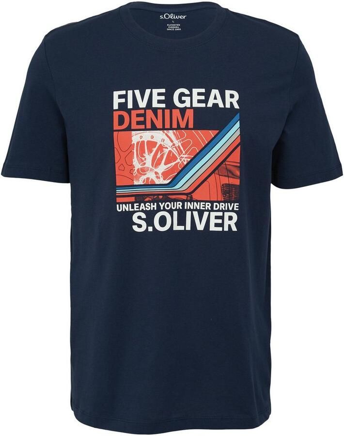 S.Oliver T-shirt met frontprint