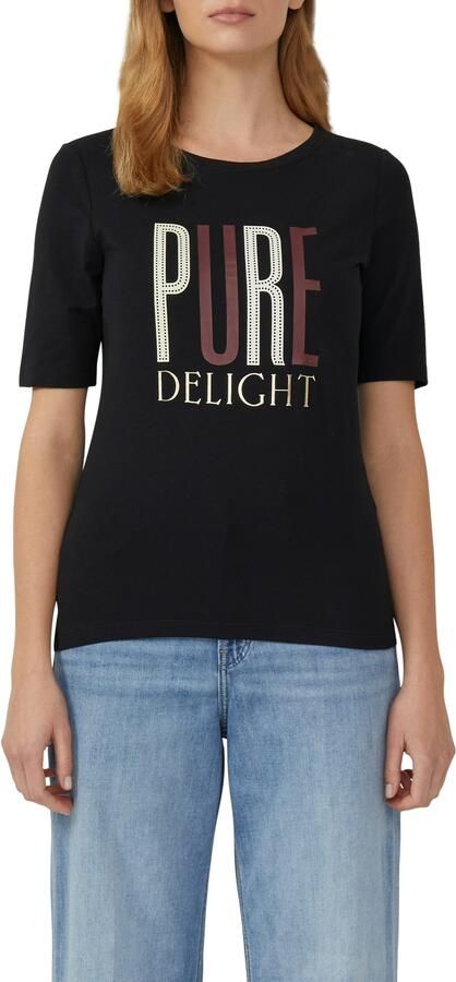 S.Oliver RED LABEL Regular fit T-shirt van katoenmix - Foto 4