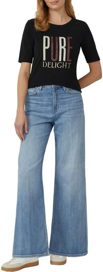 S.Oliver RED LABEL Regular fit T-shirt van katoenmix - Foto 2