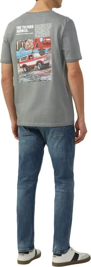 S.Oliver RED LABEL Regular fit T-shirt van puur katoen met Ford -applicatie - Foto 3