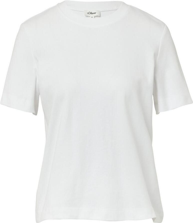 S.Oliver RED LABEL Regular fit T-shirt van puur katoen