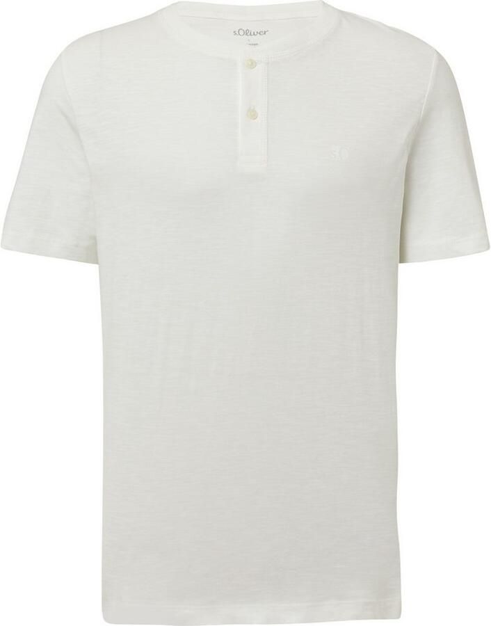 S.Oliver RED LABEL Regular fit T-shirt van puur katoen