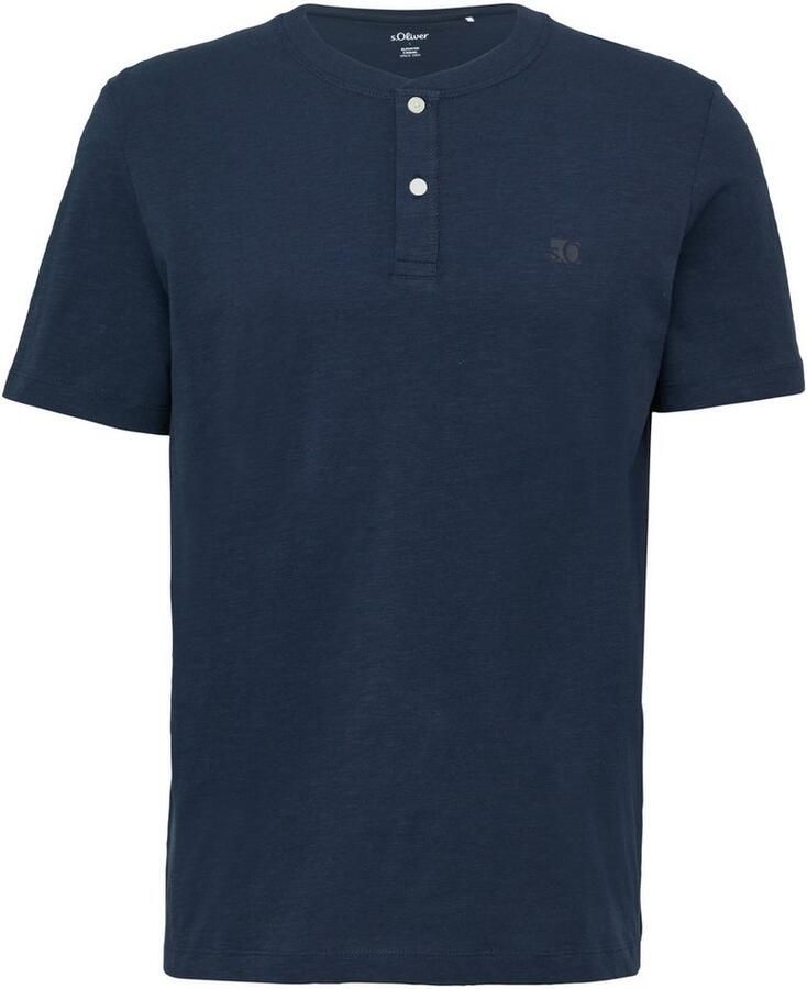 S.Oliver RED LABEL Regular fit T-shirt van puur katoen