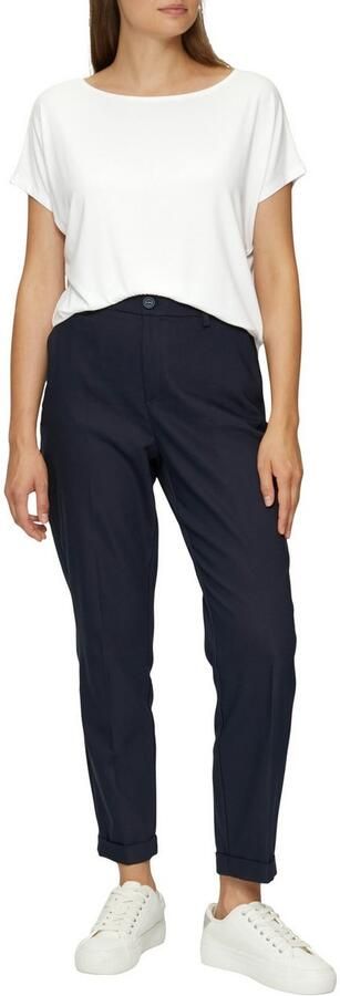 S.Oliver RED LABEL T-shirt van viscosemix met ronde hals - Foto 5