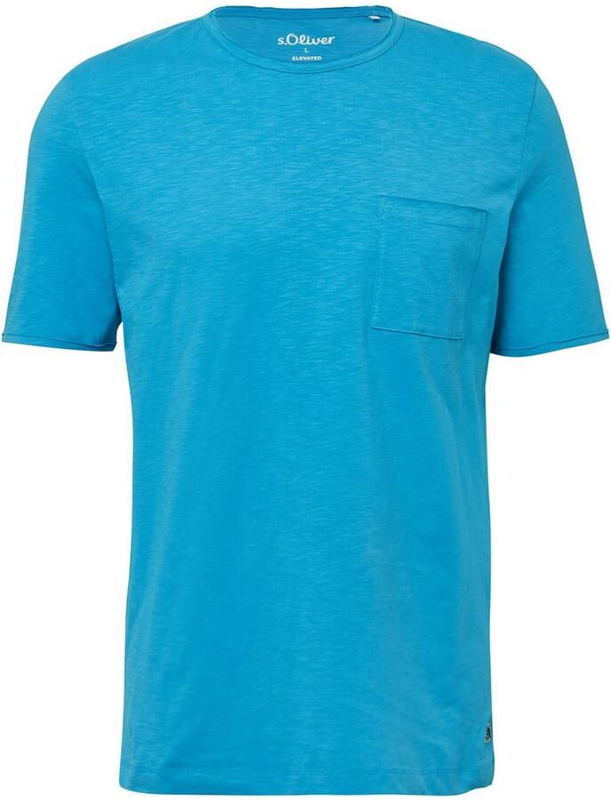 S.Oliver RED LABEL Regular fit T-shirt van puur katoen