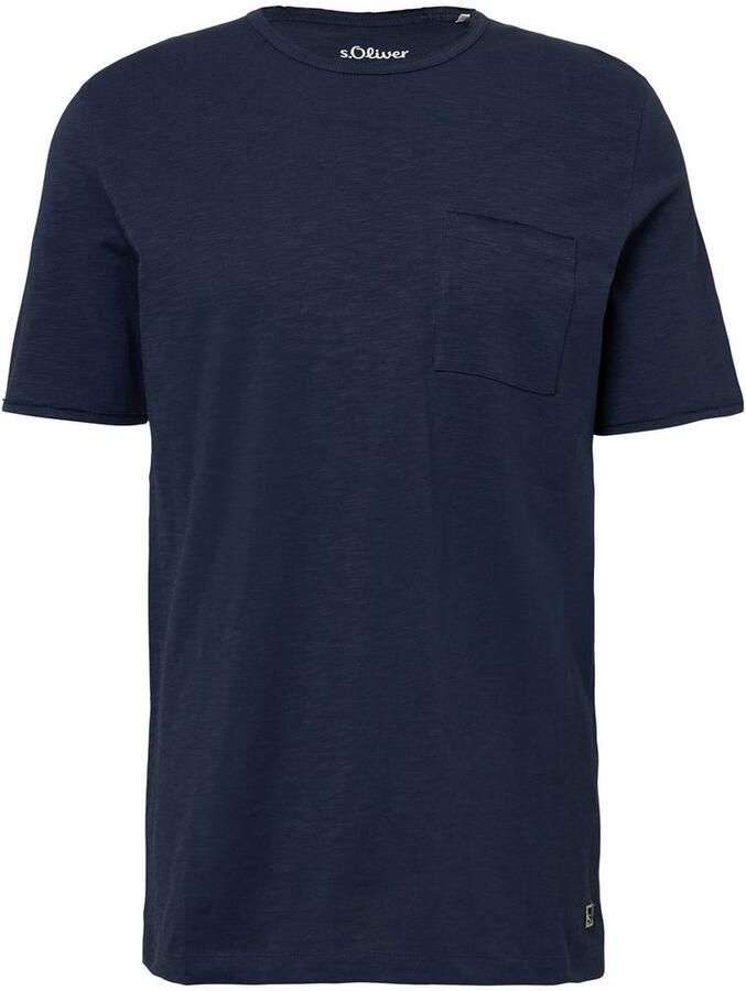 S.Oliver RED LABEL Regular fit T-shirt van puur katoen