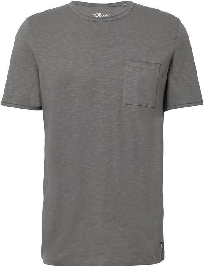 S.Oliver RED LABEL Regular fit T-shirt van puur katoen