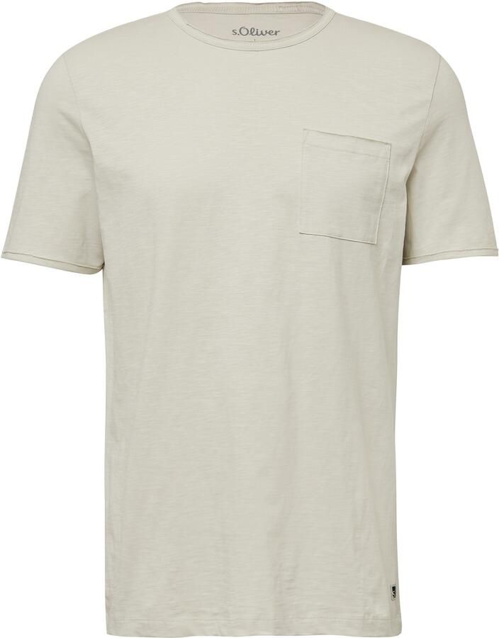 S.Oliver RED LABEL Regular fit T-shirt van puur katoen - Foto 5