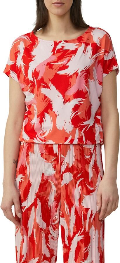 S.Oliver RED LABEL Relaxed fit T-shirt van viscosemix - Foto 4