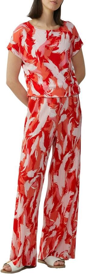 S.Oliver RED LABEL Relaxed fit T-shirt van viscosemix - Foto 2